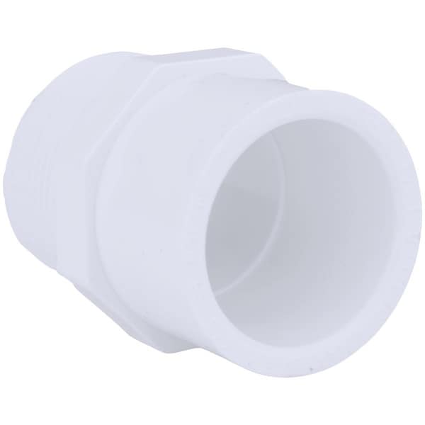 Charlotte Pipe And Foundry 1 In. x 1-1/4 In. Schedule 40 Male PVC Adapter PVC 02110 1000HA - main